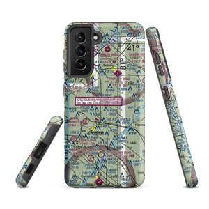 Crosswind Meadows Airport (39OH) VFR Sectional Samsung Phone Case