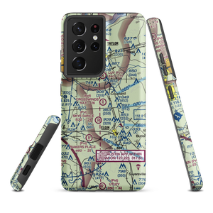 Crosswinds Airfield (TE96) VFR Sectional Samsung Phone Case