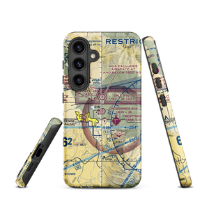 Crosswinds Airport (2CA3) VFR Sectional Samsung Phone Case