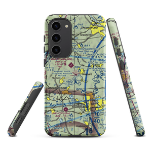 Crow Island Airport (Pvt) (8MA4) VFR Sectional Samsung Phone Case