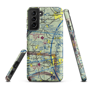 Crow Island Airport (Pvt) (8MA4) VFR Sectional Samsung Phone Case