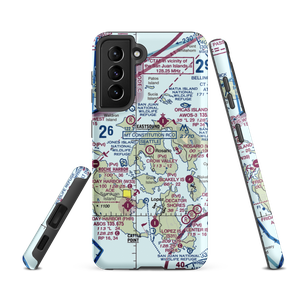 Crow Valley Airport (WA39) VFR Sectional Samsung Phone Case