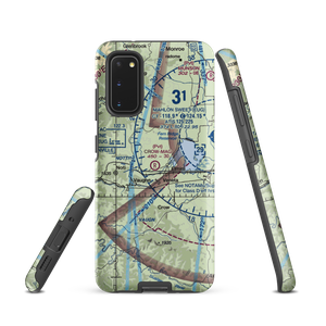 Crow-Mag Airport (33OR) VFR Sectional Samsung Phone Case