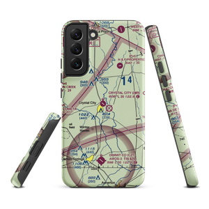 Crystal City Municipal Airport (20R) VFR Sectional Samsung Phone Case