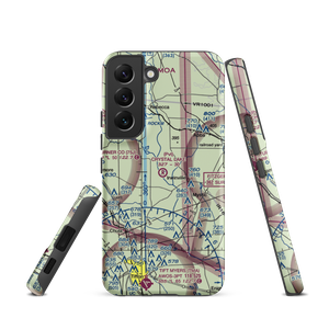 Crystal Lake Airpark (0GE1) VFR Sectional Samsung Phone Case