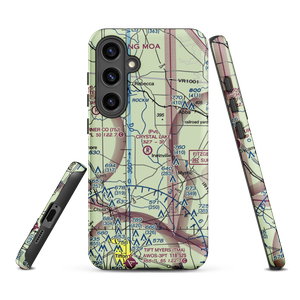 Crystal Lake Airpark (0GE1) VFR Sectional Samsung Phone Case