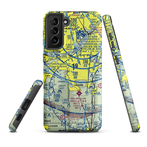 Crystal Lake Seaplane Base (MN09) VFR Sectional Samsung Phone Case