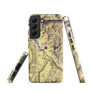 Crystal Lakes Resort Airport (01MT) VFR Sectional Samsung Phone Case