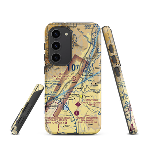 Crystal Springs Ranch Airport (UT54) VFR Sectional Samsung Phone Case