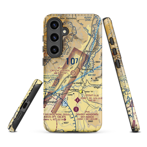 Crystal Springs Ranch Airport (UT54) VFR Sectional Samsung Phone Case