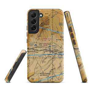 Cubero Airport (NM74) VFR Sectional Samsung Phone Case