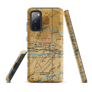 Cubero Airport (NM74) VFR Sectional Samsung Phone Case