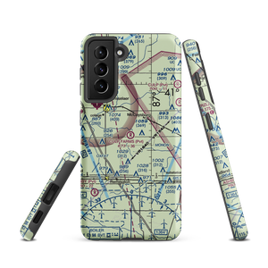 Culp Farms Airport (4IN8) VFR Sectional Samsung Phone Case