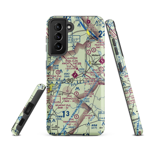 Culpeper Regional Airport (CJR) VFR Sectional Samsung Phone Case