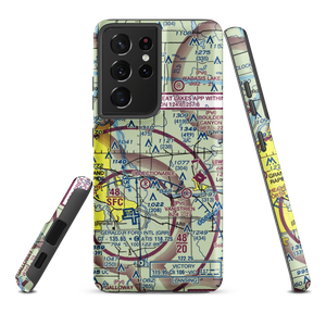 Cupp/Sjvs Landing Strip (8MI8) VFR Sectional Samsung Phone Case