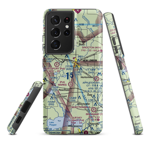 Curns Airport (2WN3) VFR Sectional Samsung Phone Case