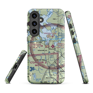 Currier's Seaplane Base (21M) VFR Sectional Samsung Phone Case