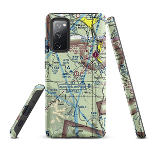 Curtis Airport (0WA2) VFR Sectional Samsung Phone Case