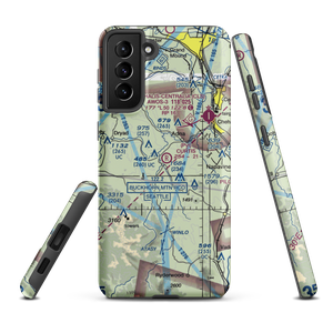 Curtis Airport (0WA2) VFR Sectional Samsung Phone Case