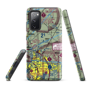 Curtis Airport (SN16) VFR Sectional Samsung Phone Case
