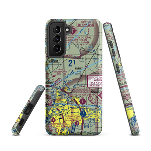 Curtis Airport (SN16) VFR Sectional Samsung Phone Case