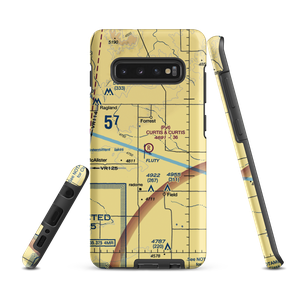 Curtis and Curtis Airport (65NM) VFR Sectional Samsung Phone Case