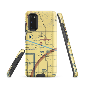 Curtis and Curtis Airport (65NM) VFR Sectional Samsung Phone Case