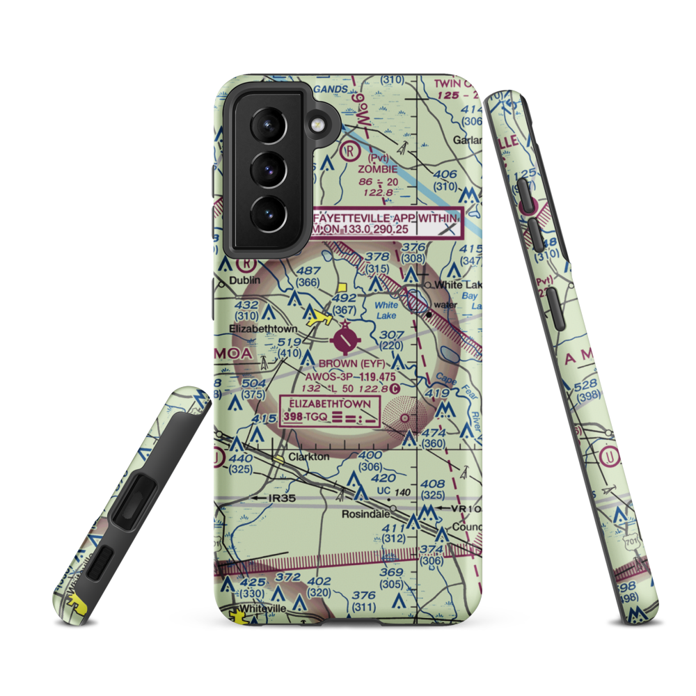 Curtis L Brown Jr Field (EYF) VFR Sectional Samsung Phone Case Samsung Galaxy S21 FE model shown