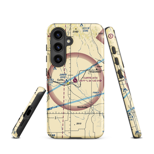 Curtis Municipal Airport (47V) VFR Sectional Samsung Phone Case