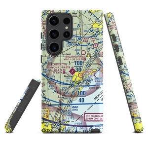 Custer Airport (TTF) VFR Sectional Samsung Phone Case