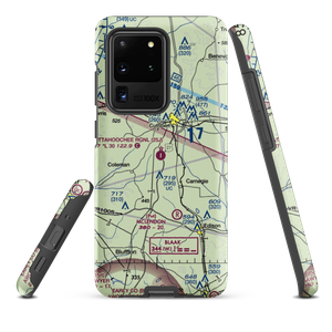 Cuthbert-Randolph Airport (25J) VFR Sectional Samsung Phone Case