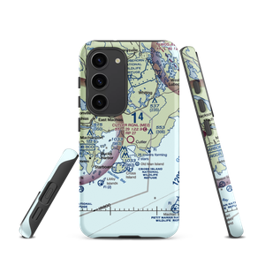 Cutler Regional Airport (ME2) VFR Sectional Samsung Phone Case