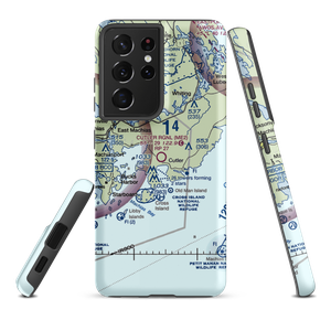 Cutler Regional Airport (ME2) VFR Sectional Samsung Phone Case