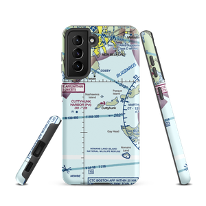 Cuttyhunk Harbor Seaplane Base (6MA9) VFR Sectional Samsung Phone Case