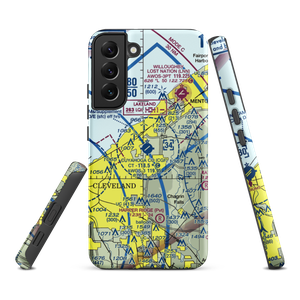 Cuyahoga County Airport (CGF) VFR Sectional Samsung Phone Case