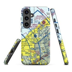 Cuyahoga County Airport (CGF) VFR Sectional Samsung Phone Case