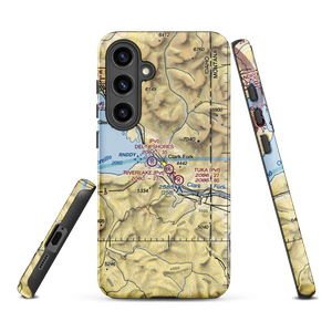 Cx Ranch Nr 2 Airport (ID78) VFR Sectional Samsung Phone Case