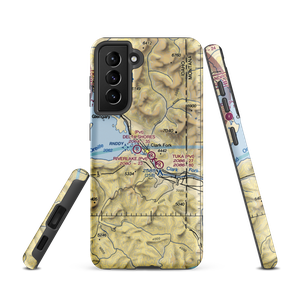 Cx Ranch Nr 2 Airport (ID78) VFR Sectional Samsung Phone Case