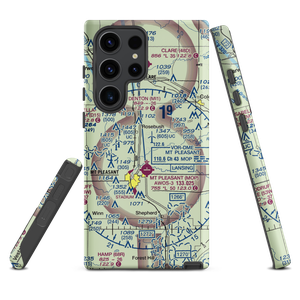 D J Airport (MI44) VFR Sectional Samsung Phone Case