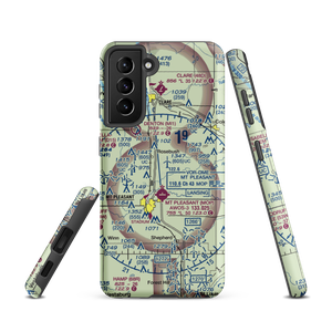 D J Airport (MI44) VFR Sectional Samsung Phone Case