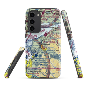 D&C Fire Lake Flying Club Seaplane Base (D72) VFR Sectional Samsung Phone Case