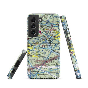 D.Evans Farm Airport (PA73) VFR Sectional Samsung Phone Case