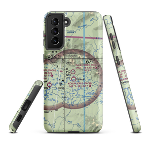 Dahl Creek Airport (DCK) VFR Sectional Samsung Phone Case