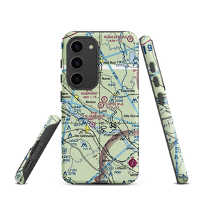 Dale Curten Farm Airport (37LL) VFR Sectional Samsung Phone Case