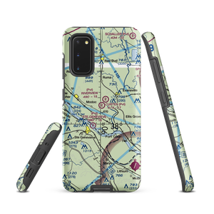 Dale Curten Farm Airport (37LL) VFR Sectional Samsung Phone Case