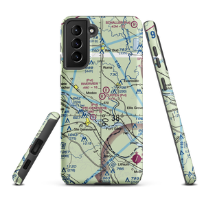 Dale Curten Farm Airport (37LL) VFR Sectional Samsung Phone Case