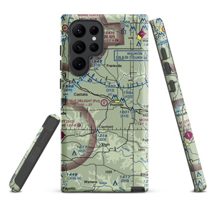 Dale Delight Airport (IA45) VFR Sectional Samsung Phone Case