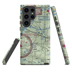 Dale Delight Airport (Y16) VFR Sectional Samsung Phone Case