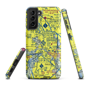 Dallas Love Field (DAL) VFR Sectional Samsung Phone Case