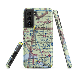 Dalonia Airport (32WI) VFR Sectional Samsung Phone Case